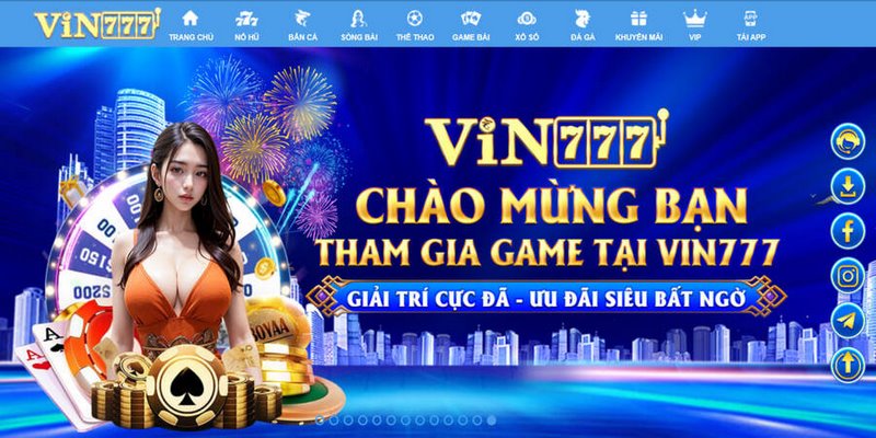 Lý do nên tham gia cược tại Vin777